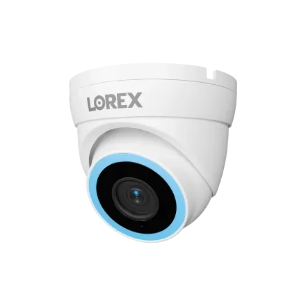 Lorex Lorex Connect V5 4K PoE Turret Camera with Color Smart Security Lighting