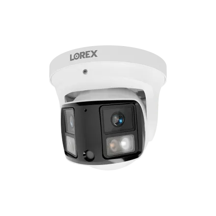 Lorex Lorex Connect X3 4K Dual-Lens Turret Camera with 190° Panoramic Coverage