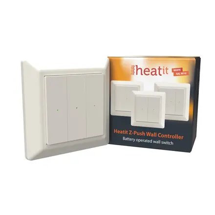 Heatit controls Z-Push Wall Controller