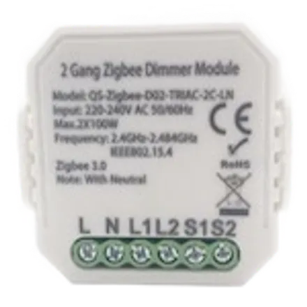 Lonsonho QS-Zigbee-D02-TRIAC-2C-LN
