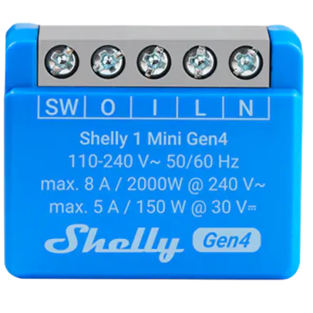 Shelly S4SW-001X8EU