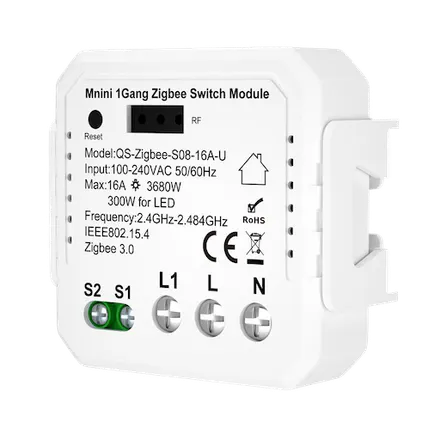 Tuya QS-zigbee-S08-16A-RF